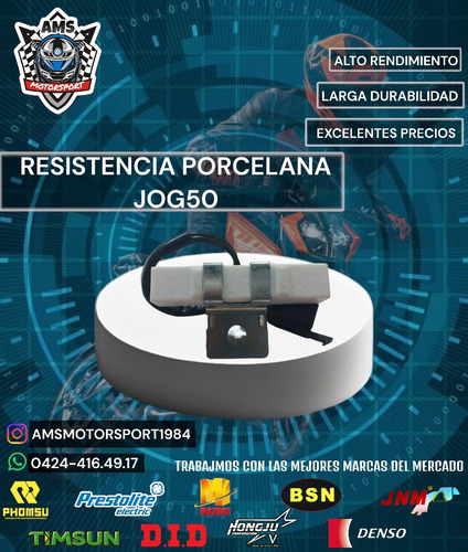 Resistencia Porcelana Jog50 