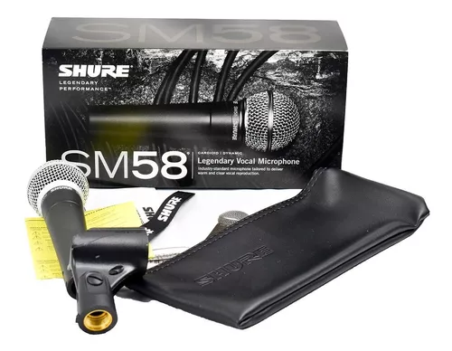 MICRÓFONO SHURE SM58-LC DINÁMICO VOCAL TIPO CARDIOIDE – Global Music Sas