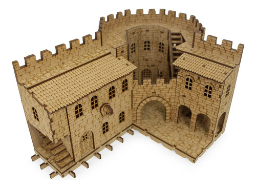 Towerrex Bastion Fortress D&d Miniatures - Fantasa Pintada A