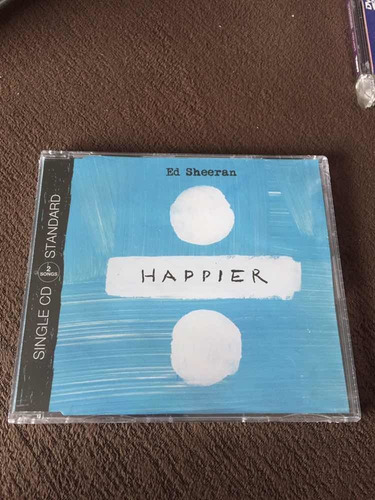 Cd Single Ed Sheeran Happier Lacrado
