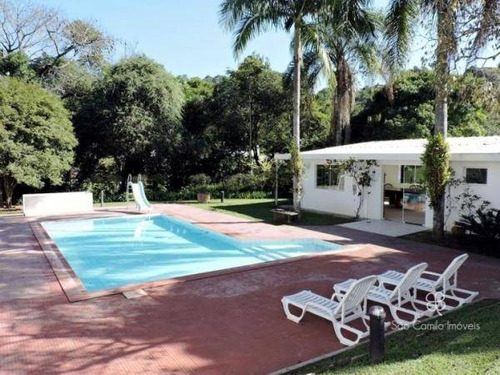 Casa Com 5 Dormitórios À Venda, 804 M² Por R$ 2.450.000 - Jardim Colonial - Granja Viana - Carapicuíba/sp - Ca0534