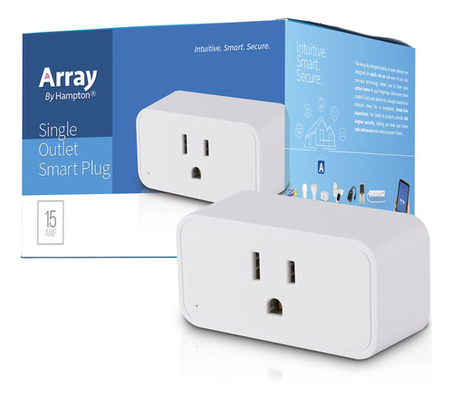 Array By Hampton - Adaptador De Enchufe Wi-fi Inteligente, P