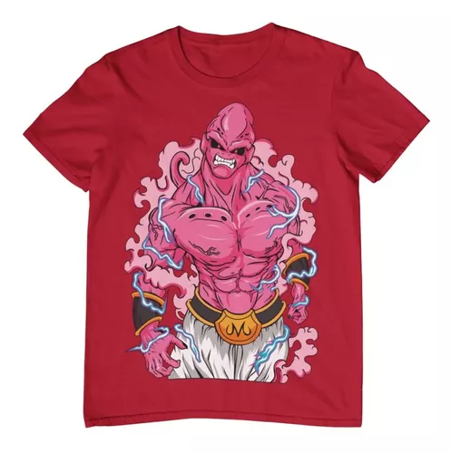 Camiseta majin boo anime dragon ball z unissex