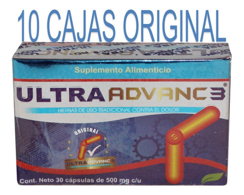 10 Cajitas Advanc3  Calidad Premium Natural