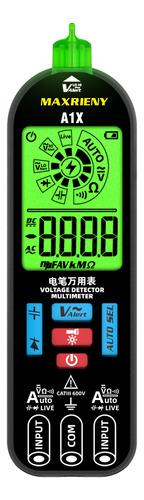 Bolígrafo Digital Maxrieny, Multímetro, Gama Aut, Recargable