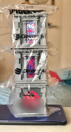 Set Palomeras 3d Spider-man Across The Spider-verse Cinemex