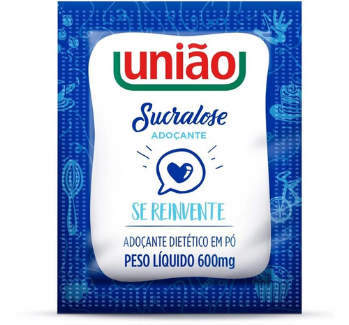 Adoçante Sucralose Uniao Sache Envelopado C/ 100