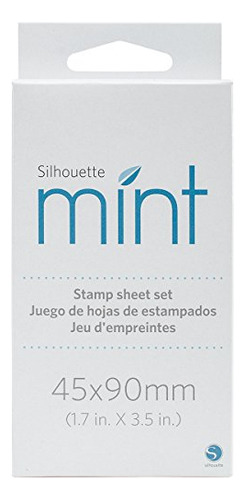 Juego De Hojas De Sellos Silhouette Mint