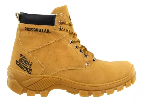 Bota Masculina CAT Caterpillar Adventure Sintética Preto