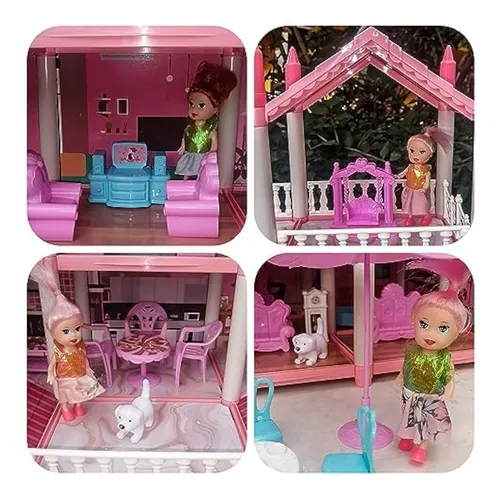 Casa De Muñecas Grande Para Niñas - Casa De