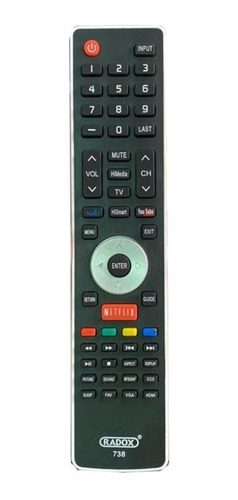 Control Remoto Para Tv Smart Marca Hisense 125-738