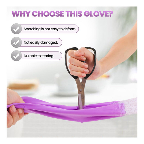 Guantes De Limpieza De Lavavajillas Reutilizables De Elgood