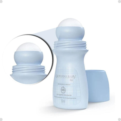 Kit Desodorante Roll-on Giovanna Baby Blue Com 2