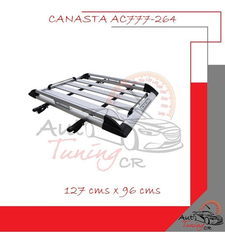 Canasta Portaequipaje Universal Automoviles Ac777-264