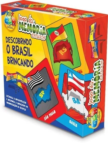 Jogo da Memória Estados do Brasil