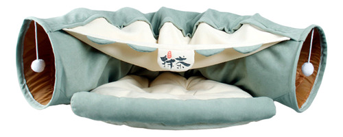 Collapside Lightweight Cat Tunnel Warm Nest Universal Verde