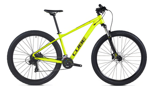 Bicicleta Mtb Cube Aim 29 16 V Talle 20 Aluminio Frenos Disco Hidraulico Green Moss