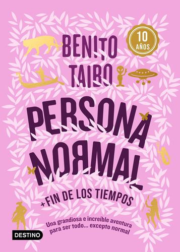 Persona normal (Rosa), de TAIBO, BENITO. Serie Destino Joven Editorial Destino México, tapa blanda en español, 2021