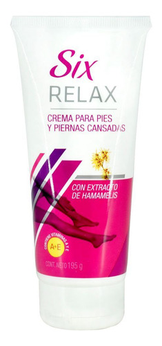  Six - Crema Pies Y Piernas Cansadas - Relax