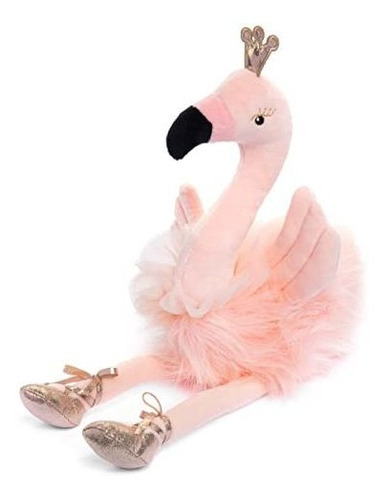 Felpa Bailarina Flamingo Relleno Animal Para Niñas P69wk
