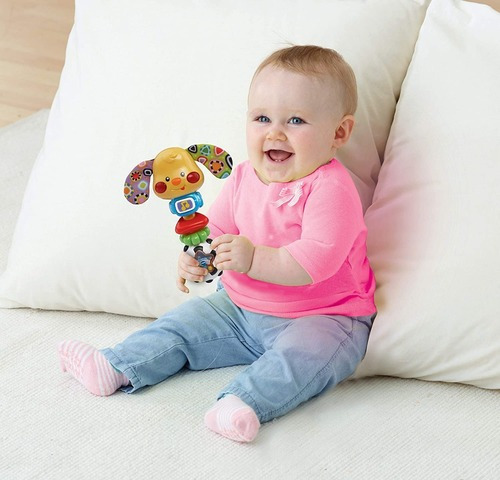 Imagen 6 de 8 de Sonajero Didactico Toby Perrito Luz Y Sonido Original Vtech