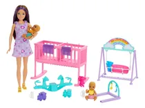 Comprar Barbie Set De Juego Skipper Cuidado De Gemelos Color Multicolor