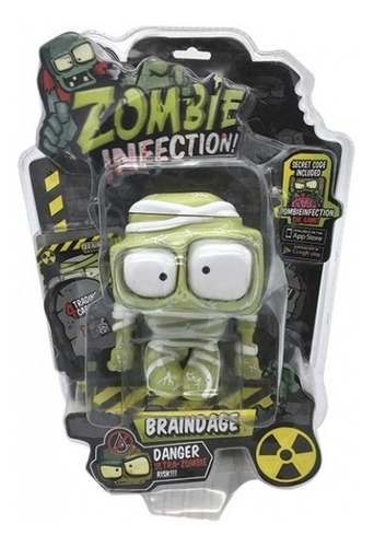 Muñecos Zombie Infection Fluorescente Original Tv 11cm Lelab