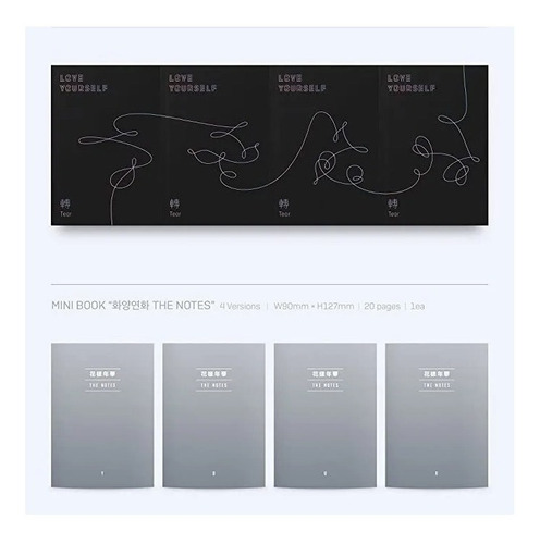 Disco Bts - Love Yourself: Tear Ver. Y, O, U O R Original