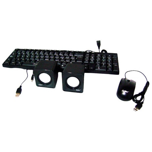 Combo Teclado, Mouse Y Cornetas Para Pc