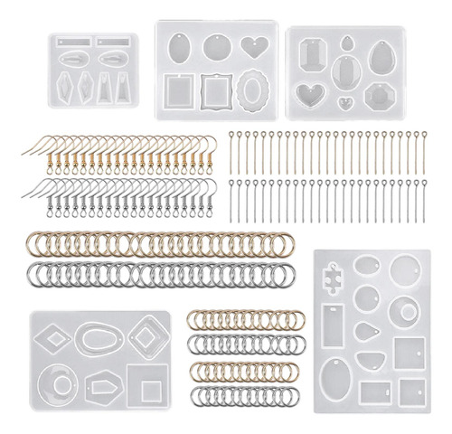 Moldes Para Joyería, 195 Unidades Por Juego, Kit Para Hacer