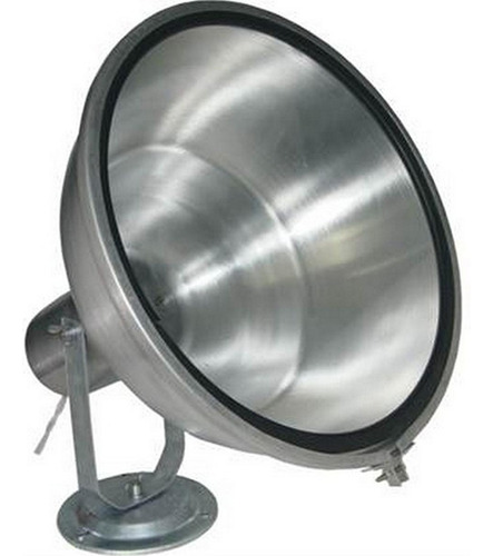Projetor Aluminio Para Lampada Olivo 300w. Com Vidro
