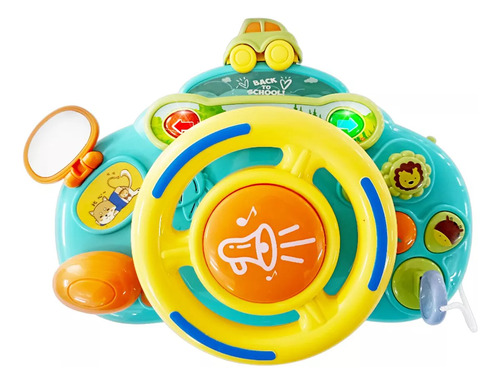 Juguete Volante Interactivo Para Bebé Con Luces Y Sonidos