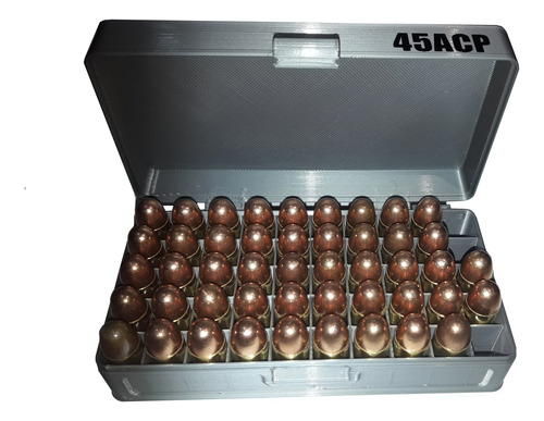Caja Porta Municiones 45acp/ Caja De Municiones 11.25mm