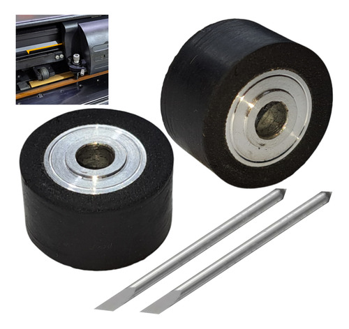 Pinch Roller Summa Compatible 2 Pz+2 Navajas Gratis Med.orig