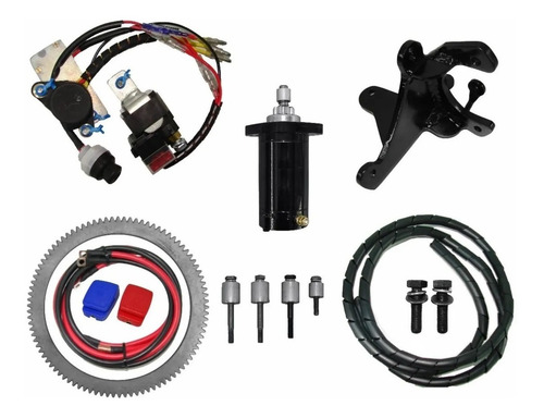 Kit Partida Elétrica Motor Johnson E Evinrude 25 E 30 Hp