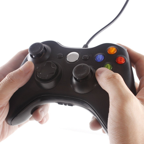 Imagen 4 de 7 de Control Gamepad Xbox 360 Alambrico Usb Pc