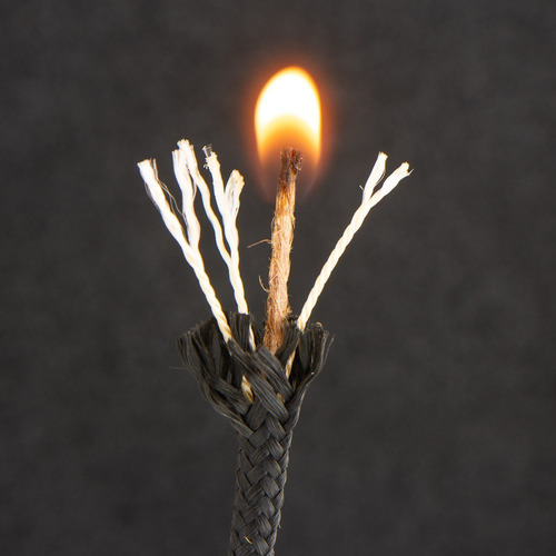 Imagen 2 de 6 de Paracord 10 Metros Fuego Pesca Cuerda 550 Tipo 3 Made In Usa