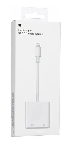 Imagen 1 de 8 de Adaptador Apple Lightning Usb 3 @ iPhone 7 8 Normal Se 2020