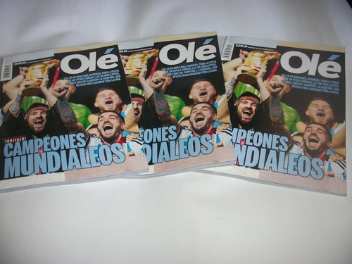 Revista Ole - Argentina Campeon Mundial 2022