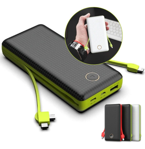 Power Bank Carregador Portátil 20.000mah Display Universal