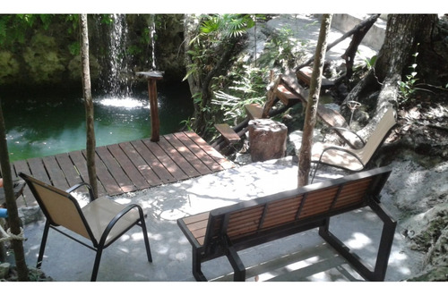 Venta De Villa Ecologica Con Cenote Privada