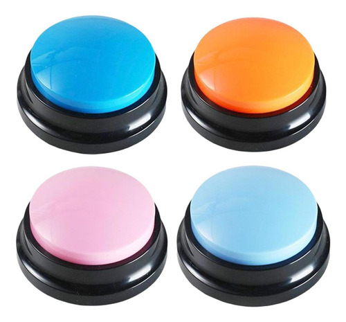 . Botón De Sonido De 4 Piezas, Botones Parlantes De Los