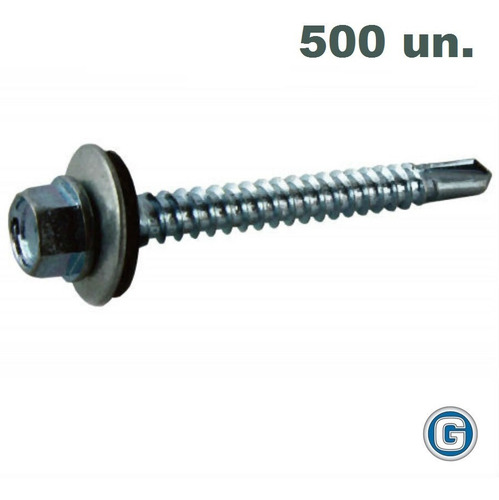 Tornillo Autoperforante Techo 14 X 3 - Caja X 500 Un Gramabi
