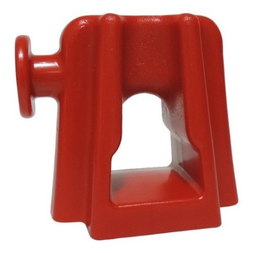 Suporte Isolador Sipa Para Ancoragem - 100 Unidades Vermelho