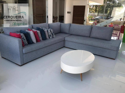 Casa Para Alugar, 420 M² Por R$ 3.500,00/dia - Acapulco - Guarujá/sp - Ca0577