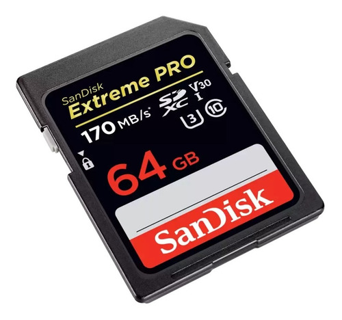 Imagen 2 de 5 de Tarjeta Memoria Sdxc Sandisk Extreme Pro 64gb