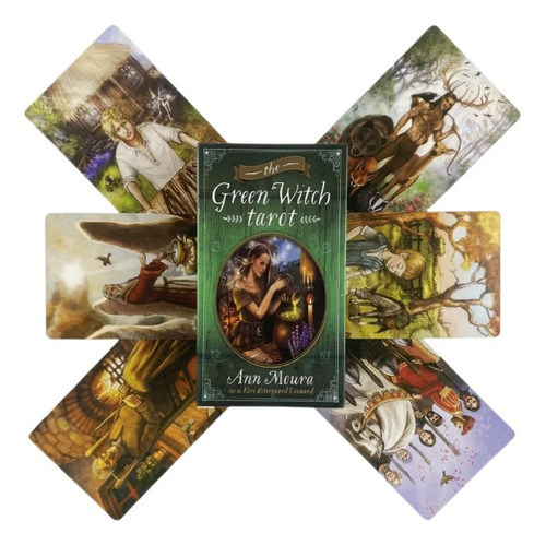 Tarot Green Witch Bruja Verde -alternativo + Instructivo Pdf