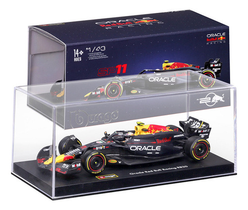 . Bburago 2024 1:43 F1 Redbull Rb20 #11 Checo Pérez Modelo