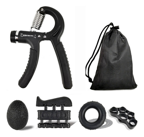 Kit De Fortalecimiento Ajustable Para Dedos Y Antebrazo