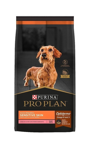 Imagen 1 de 1 de Alimento Pro Plan OptiDerma Sensitive Skin Adult para perro adulto de raza pequeña sabor salmón en bolsa de 2kg